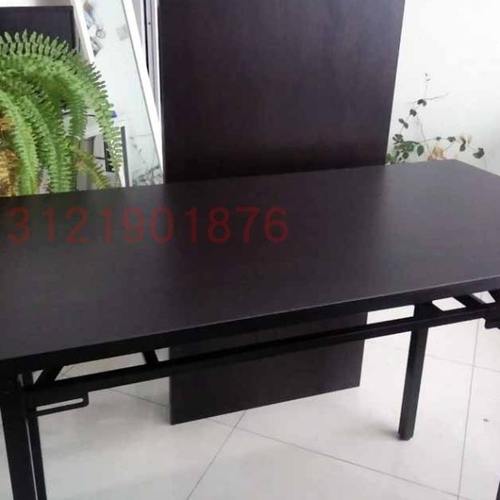 180*80加长加宽折叠桌子简约长条桌 办公桌长方形会议培训桌 简易