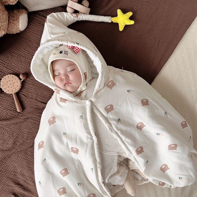 婴儿披风斗篷秋冬季外出男女宝宝防风外套抱被保暖挡风被连帽披肩,童装/婴儿装/亲子装,披风/斗篷,淘宝优惠券,粉丝福利购,淘宝优惠卷