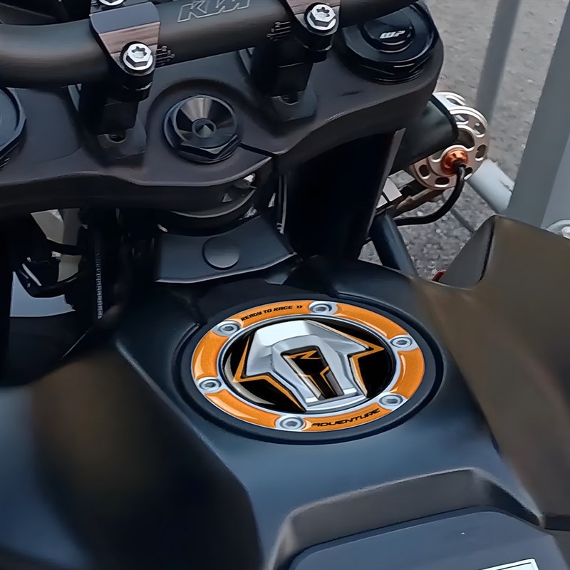 适用KTM790 duke油箱盖贴纸轮毂贴KTM1290贴纸250 390adv版画贴纸