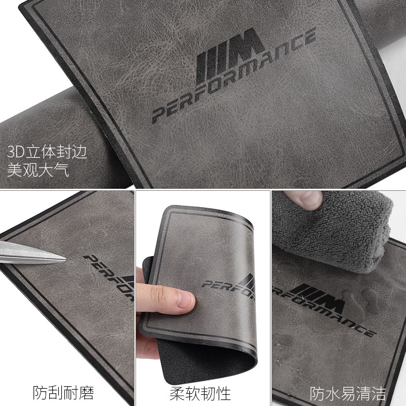 25款宝马x3改装车上车内装饰用品大全配件专用中控台垫水杯垫