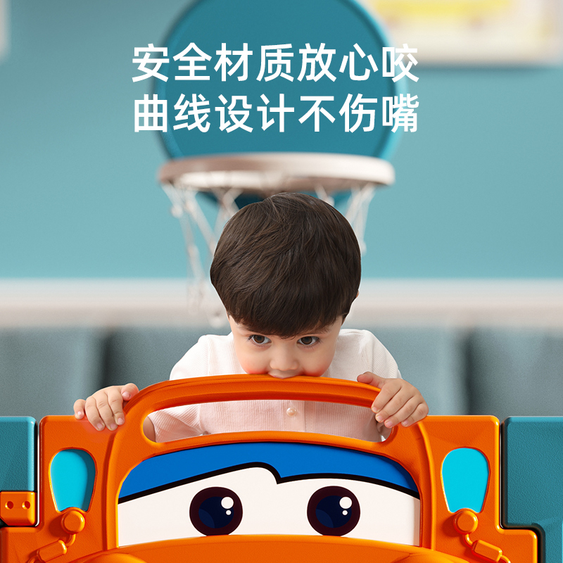 儿童汽车折叠游戏围栏防护栏婴儿儿童地上宝宝安全爬行垫室内家用