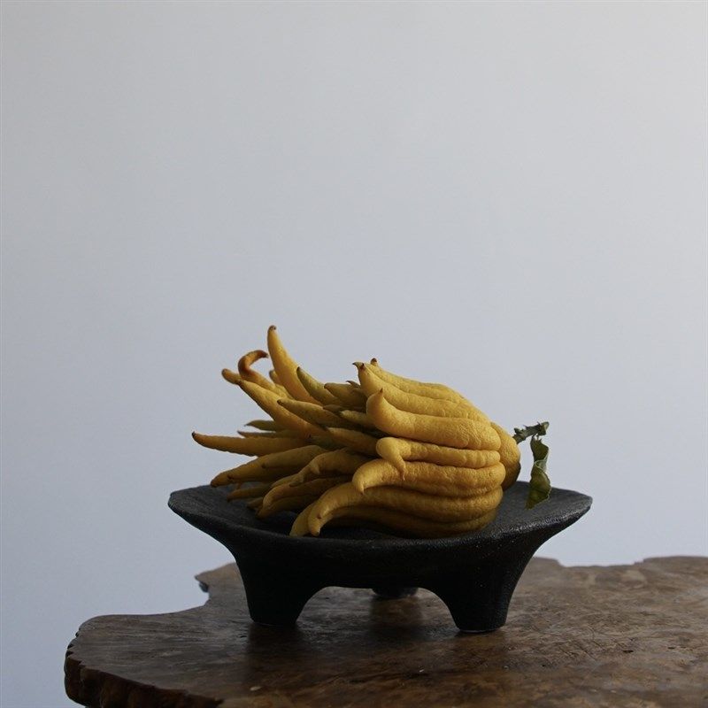 中式高颜值佛手柑托盘大号高脚佛手果摆放盘佛手观赏清供专用器皿,家居饰品,果盘/果篓,淘宝优惠券,粉丝福利购,淘宝优惠卷