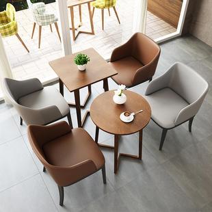 快餐桌椅实木小方凳子小吃面馆早餐餐饮奶茶甜品店沙县店桌椅组合