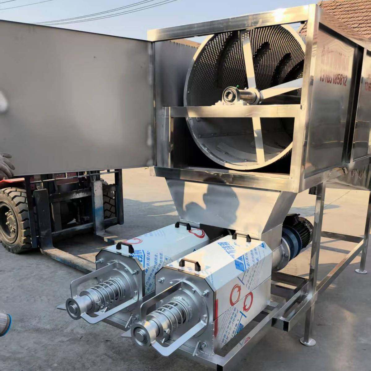 滚筒微滤干湿分离机机泵抽上料猪粪牛粪干湿分离机粪便螺旋挤压机,畜牧/养殖物资,特种养殖设备,淘宝优惠券,粉丝福利购,淘宝优惠卷