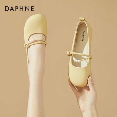 达芙妮仙女风软底玛丽珍女鞋