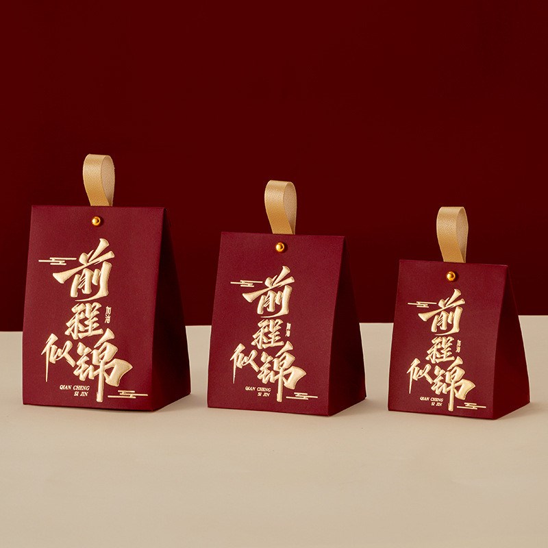 升学宴糖果盒创意k风谢师宴回礼袋金榜题名糖盒前程似锦包装盒厂