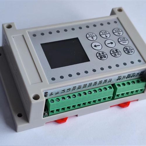 8进8出8路多路时间继电器可编程控制器循环定时开关简易XPLC一体