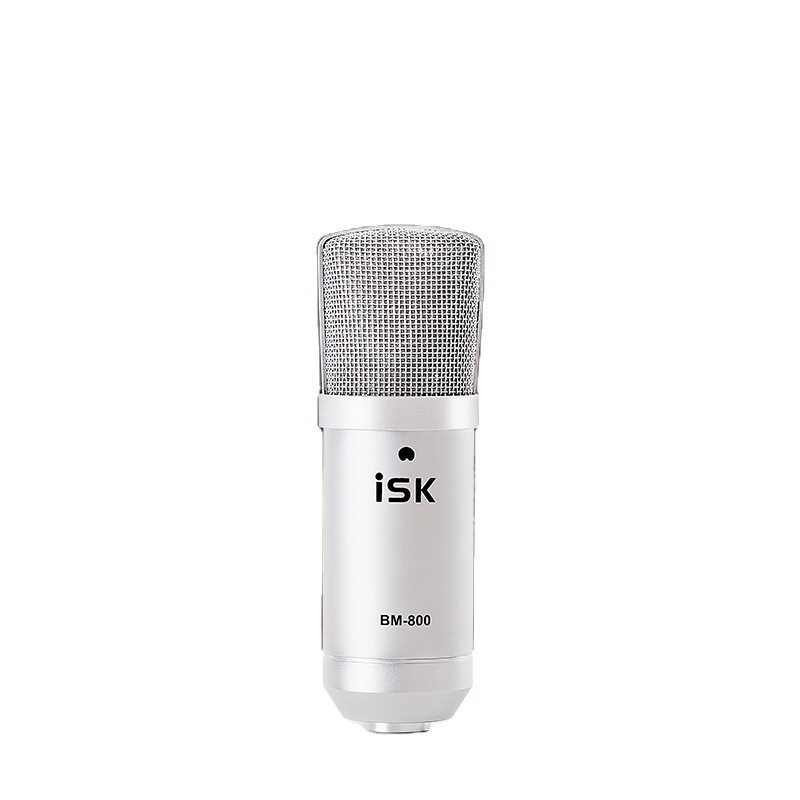 ISK BM800电容麦克风 网络K歌录音棚yy主播isk话筒声卡一件代发图片