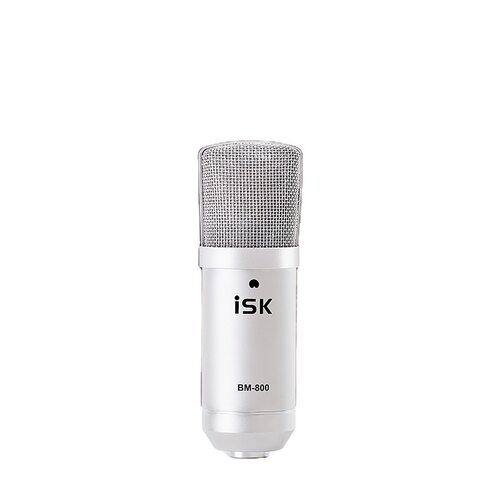 ISK BM800电容麦克风 网络K歌录音棚yy主播isk话筒声卡一件代发