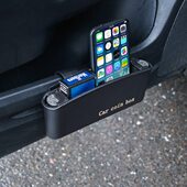 汽车零钱置物盒车门挂手机收纳盒车载垃圾桶车用垃圾箱杂物储物盒