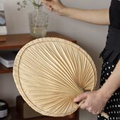 新款 可爱日子 古风 棕榈蒲扇夏季 复古芭蕉扇棕叶手摇夏天扇子 老式