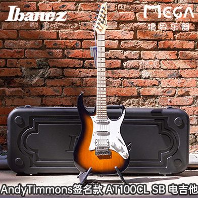 Ibanez 依班娜 AndyTimmons 签名款 AT100CL SB 电吉他