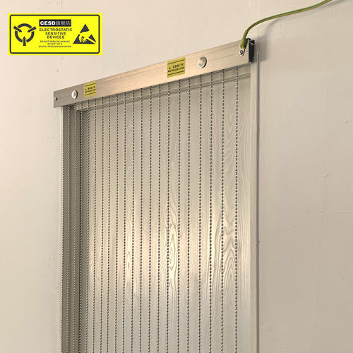 防静电门帘304不锈钢圆珠