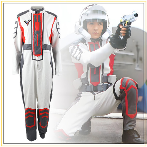 超人力霸王胜利队队服cos