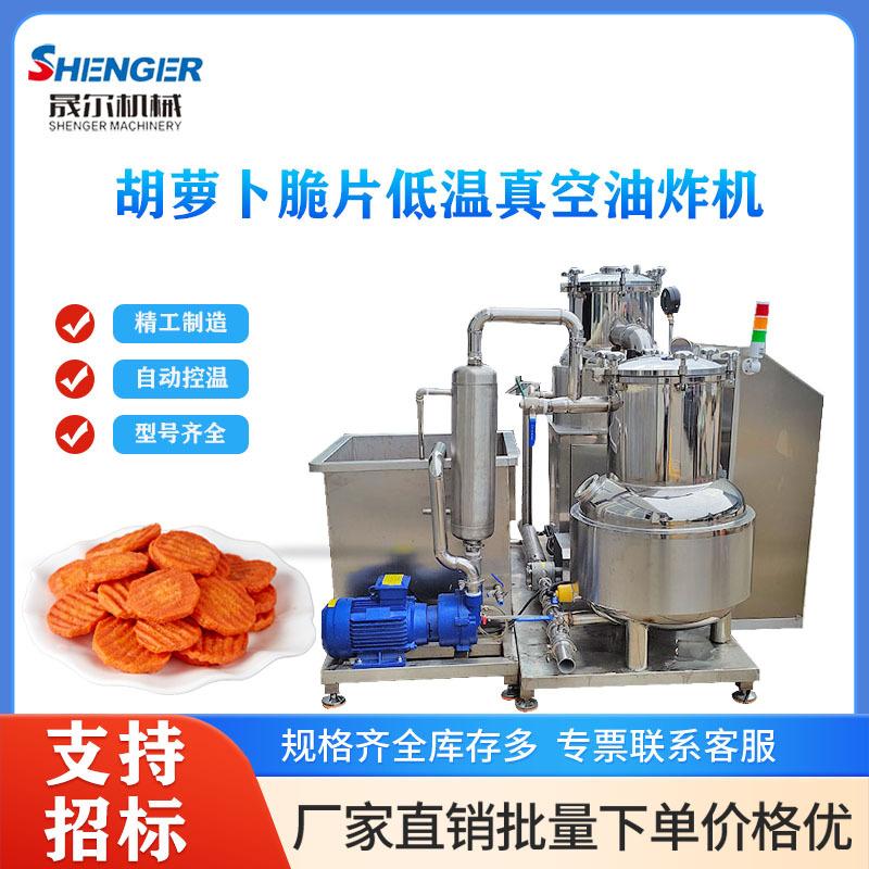 低温油炸锅 炸脆枣机商用 果蔬脆低温真空油炸锅面筋球低温油炸炉