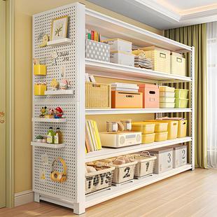 家用置物架多层收纳层架客厅书架杂物间整理架地下室置物架落地货