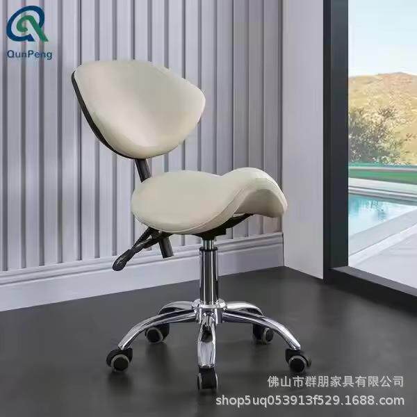 牙科医生座椅美容椅美甲美发纹身转椅家用小转椅滑轮椅医师椅护士