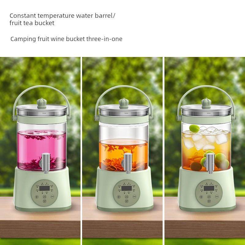 小南瓜养生壶大容量水龙头款母婴恒温烧水壶花茶泡茶壶煮茶桶家用