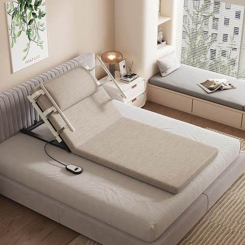 老人起床辅助器病人电动起身器孕妇翻身卧床靠背升降床垫