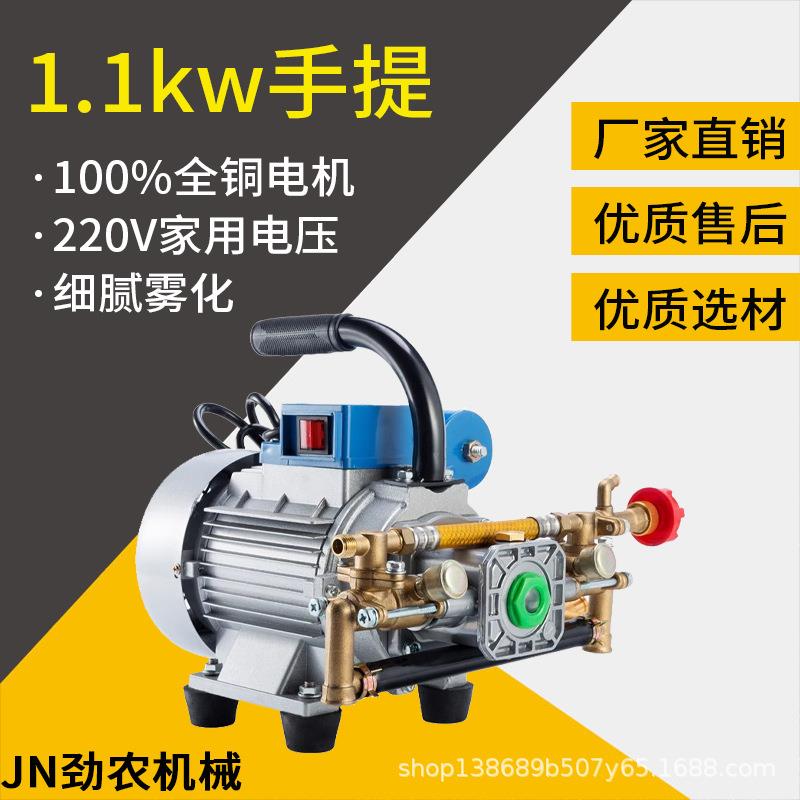 220V打药机电动农用高压一体卷管喷雾器果树柱塞泵农药机量大优惠