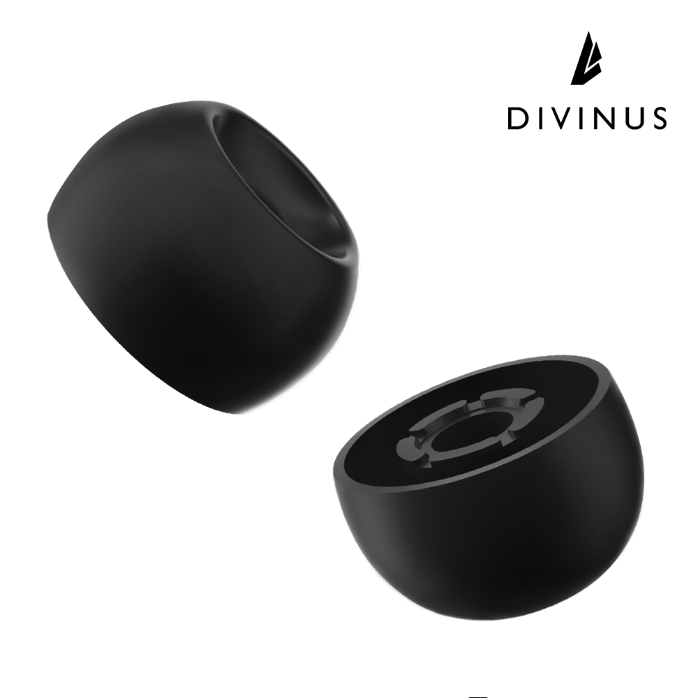 极音Divinus VELVET_WIDE BORE液态硅橡胶耳塞套平衡耳压原装进口