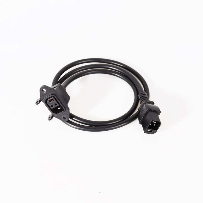 新国标2+2充电器延长线纯铜线芯公母头K加长户外高楼防水延长线