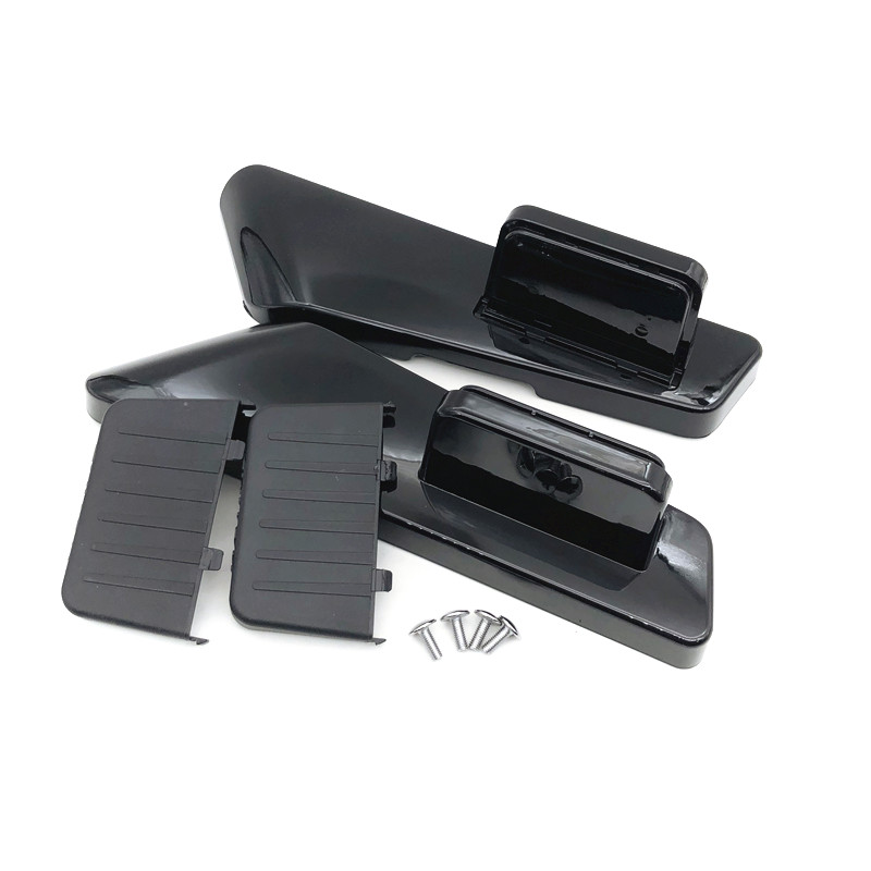 适用于深远电动车豪华版A8L 后平叉护板 A8 T90 U塑料后踏板脚踏