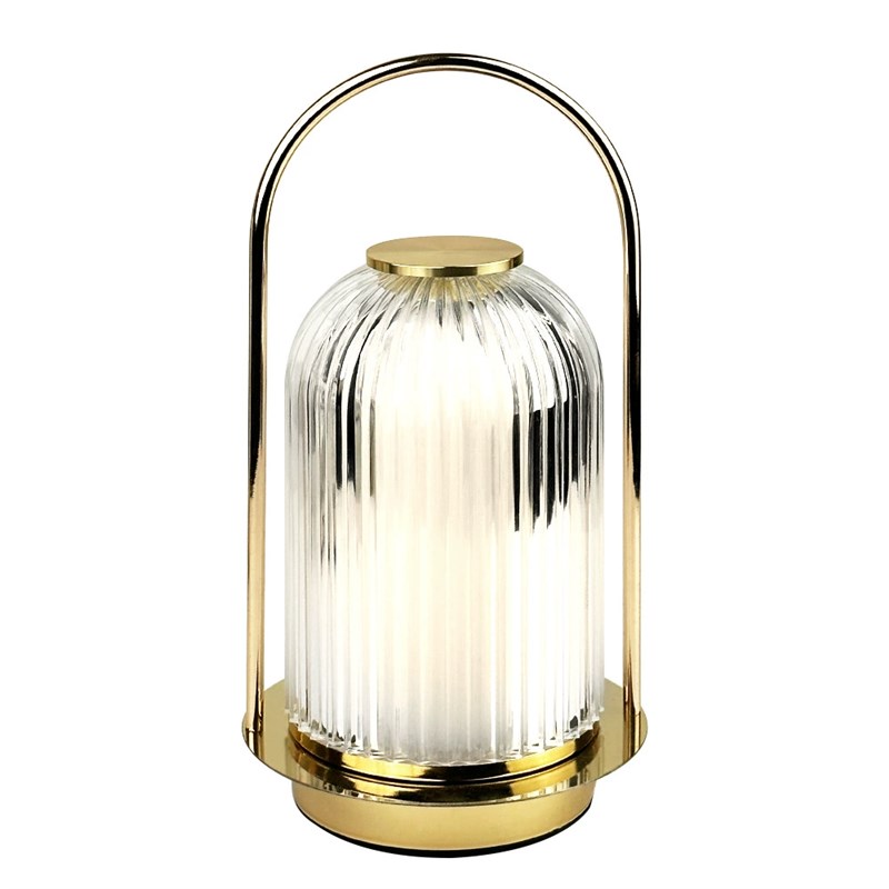 新款热销手提台灯桌面小夜灯充电B户外餐厅桌灯复古酒吧装饰氛围