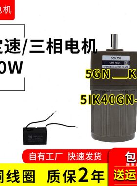 微K电机5I40V-晟邦马达齿轮W220减速电机V流定速40/交N小型038GC