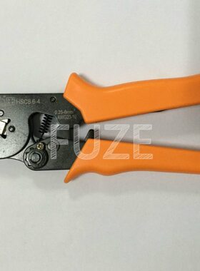 -压接钳6-针25方调 ZH形型迷你.0端子   mm6SC4平8式压线钳管型自