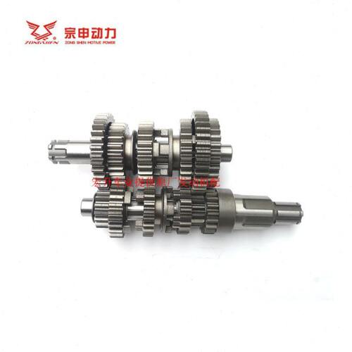 -轴F-F-8档A40--48-主副6Z6D-6-50-超宗申S130-天A翔齿轮越3860齿