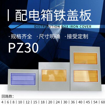 配电箱Z30电箱家用通用盖板P装饰画盖盖子强电箱铁面板外壳电箱盒