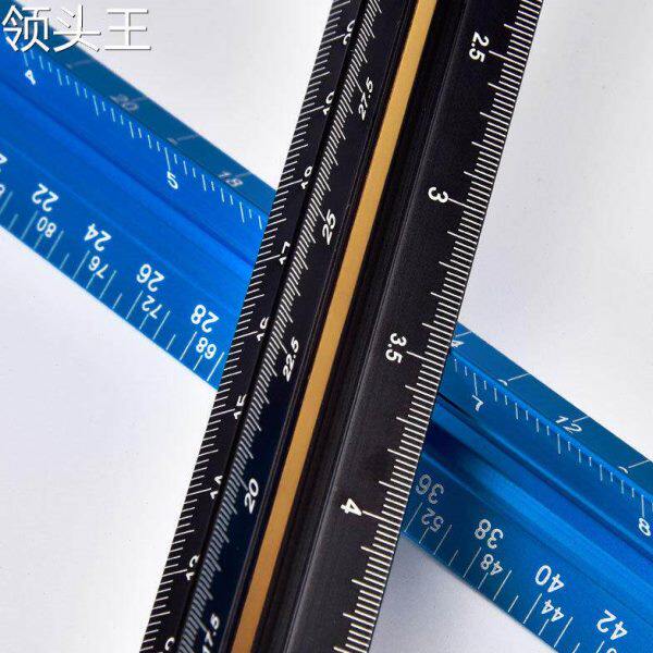 铝合金公 建筑设计绘图尺批寸比例分尺小三尺大装修激光雕刻棱英