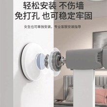 宠物围栏防猫门栏猫栅栏自动关门隔离挡猫栏杆免打孔猫狗笼子