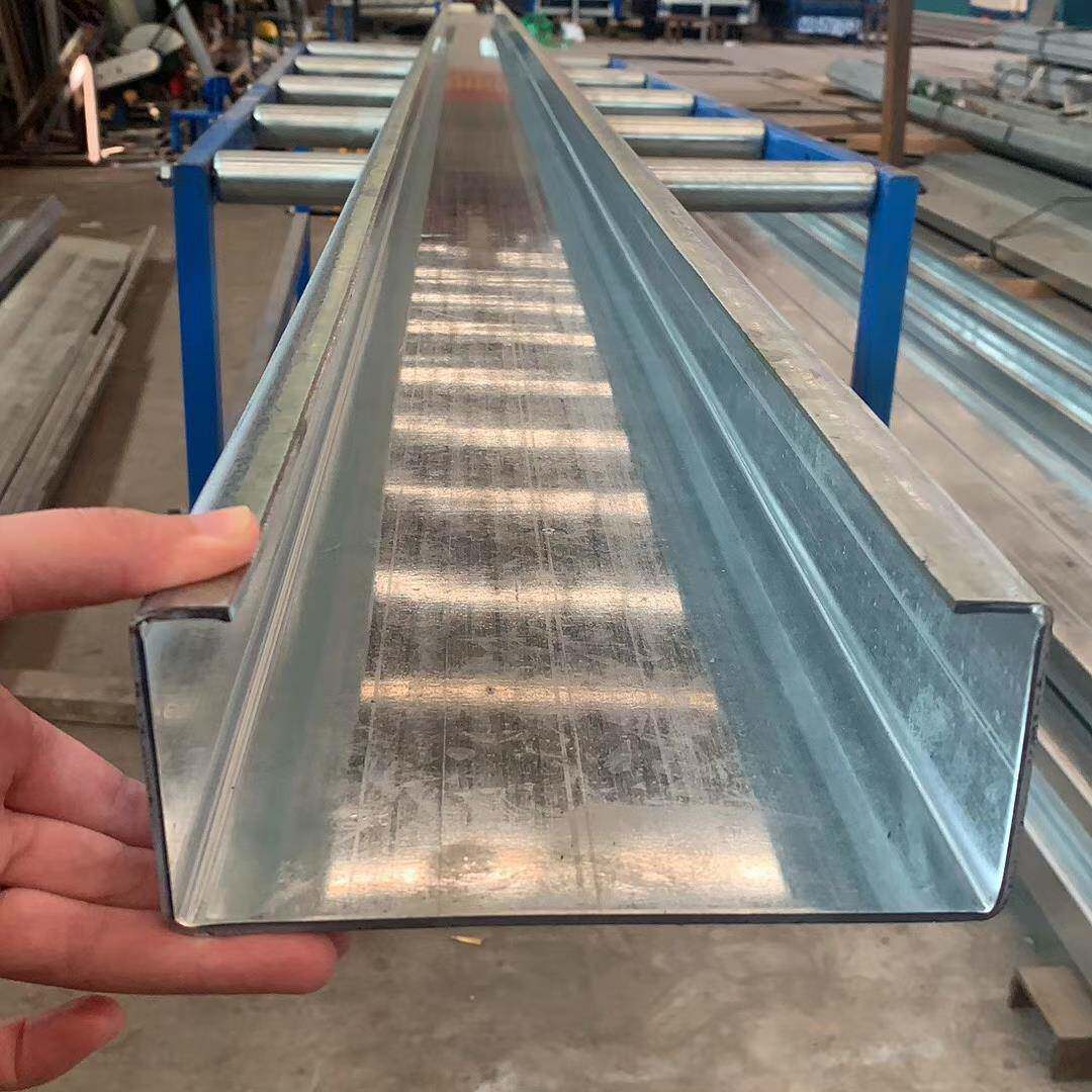 C型钢檩材钢结构型材支架热镀锌c型槽冷弯型钢Z形钢条