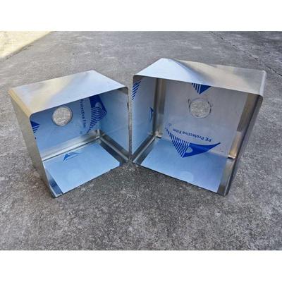 不锈钢星斗水池洗菜盆配件水槽星盆菜盆洗手池半成品星盆池可订做