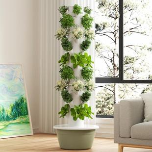 空间树家庭蔬菜水培塔智能室内种植机阳台种菜机垂直无土栽培设备
