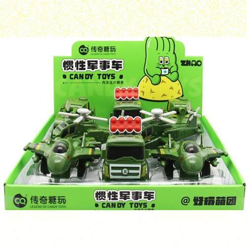 传奇糖玩惯性军事车