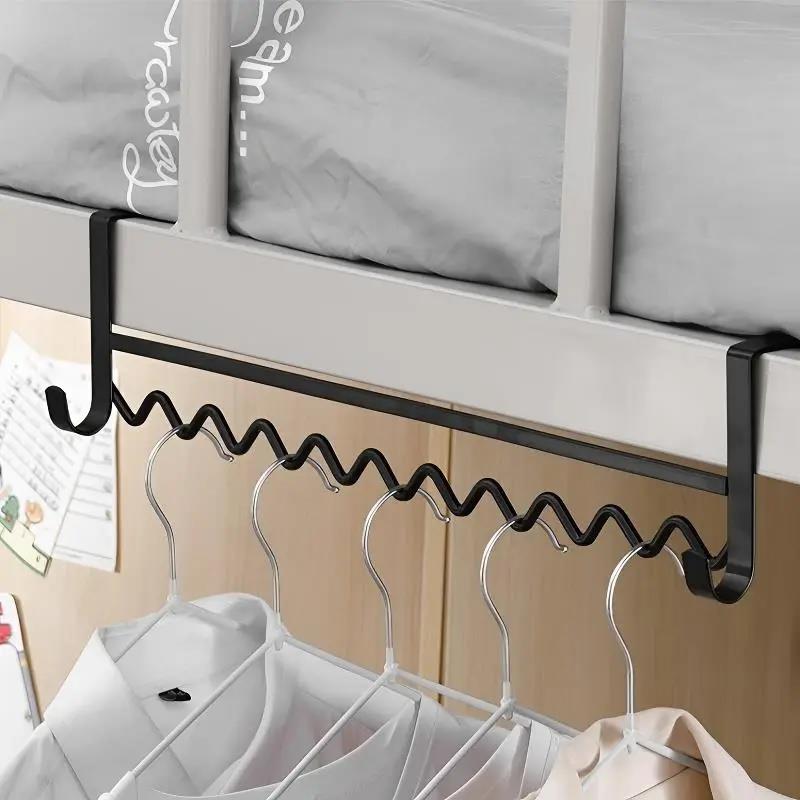 床边挂钩床头上下铺波浪衣架柜边床边收纳寝室学生宿舍挂钩