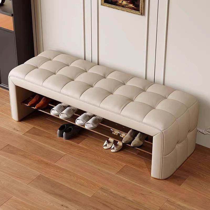 轻奢换鞋凳家用门口进门穿鞋凳北欧入户软包坐垫鞋柜可坐式长条凳,住宅家具,换鞋凳,淘宝优惠券,粉丝福利购,淘宝优惠卷
