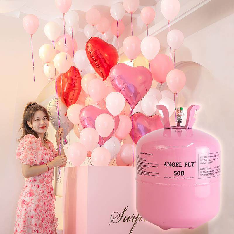 家用氦气罐气球充气机飘空儿童生日装饰摆摊氮气打气筒大瓶安全