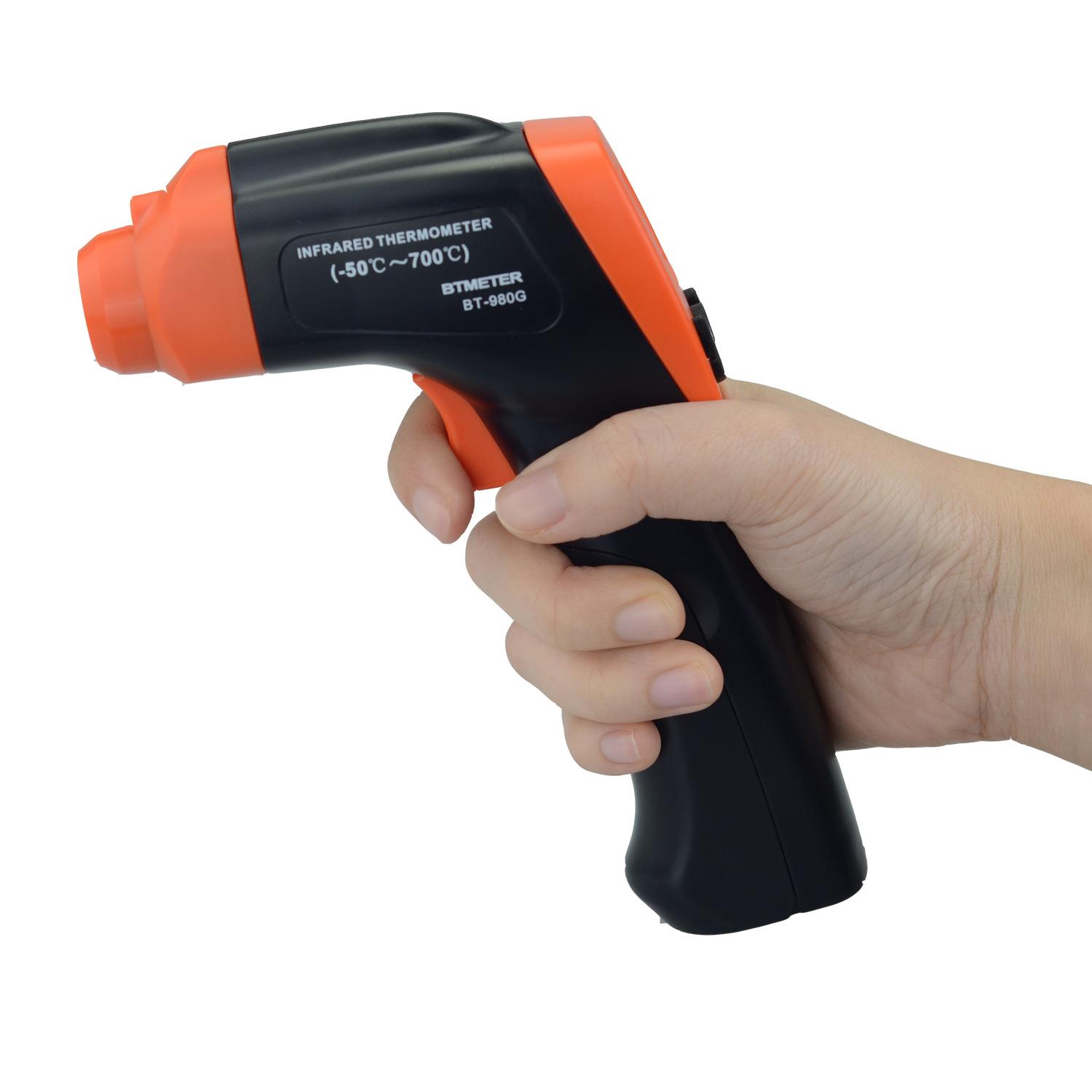 跨境红外线测温仪工业测温枪水温油温测量仪厨房烘焙温度计精准