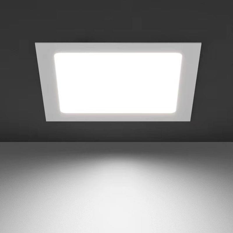 led老式卡扣嵌入式厨卫灯开孔17x17卫生间20x20平板灯30x30吸顶灯