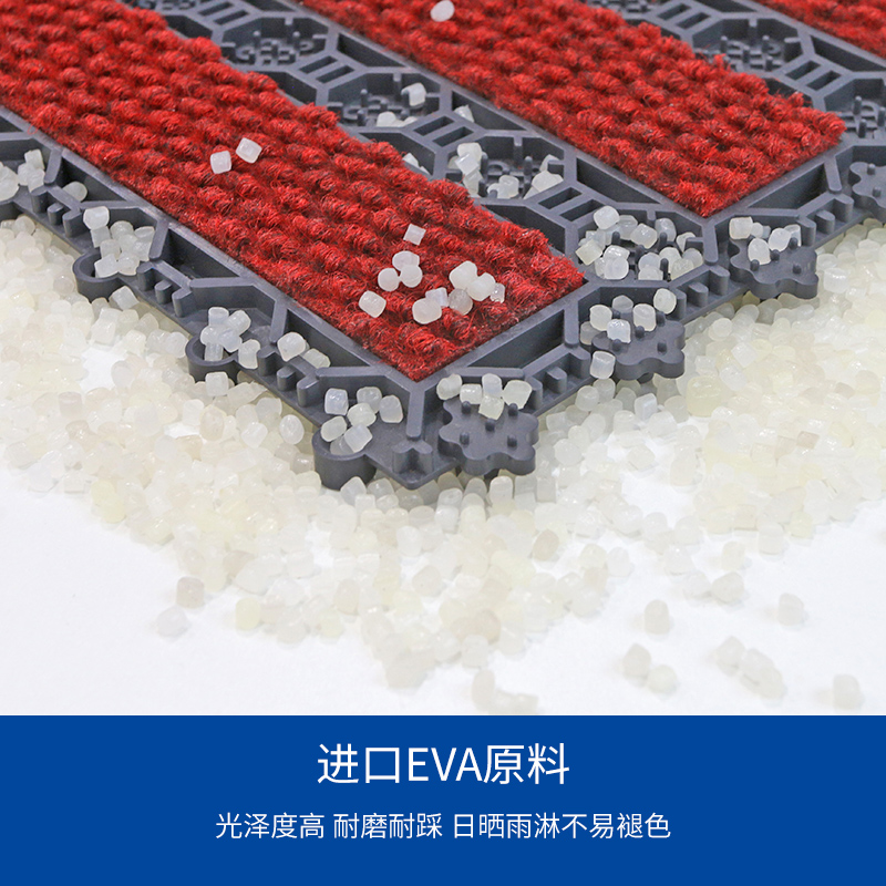 酒店大门口地垫商场进门室外防滑入户门脚垫户外除尘拼接门垫地毯