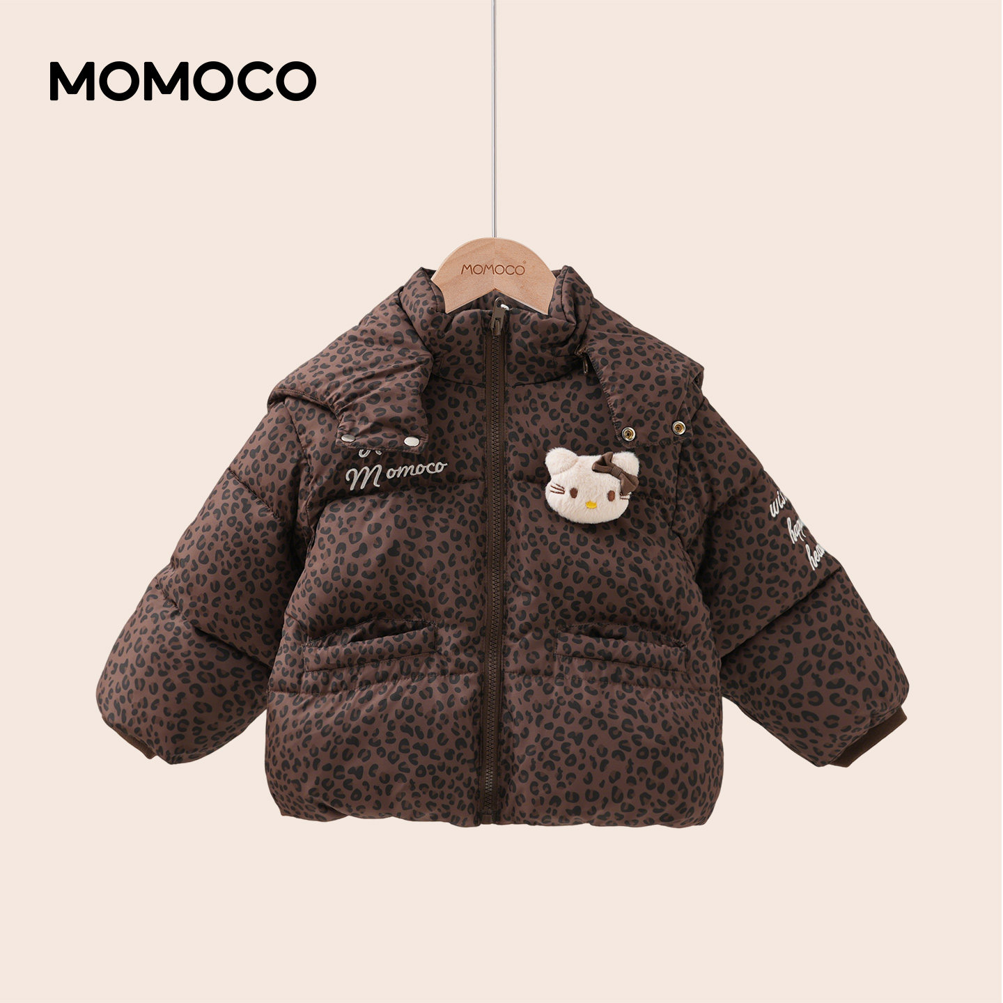 MOMOCO/玛米玛女童棉服外套图片