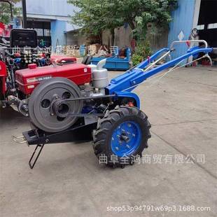 22马力水旱两用手扶旋耕机耕田犁地机农具 手扶拖拉机8