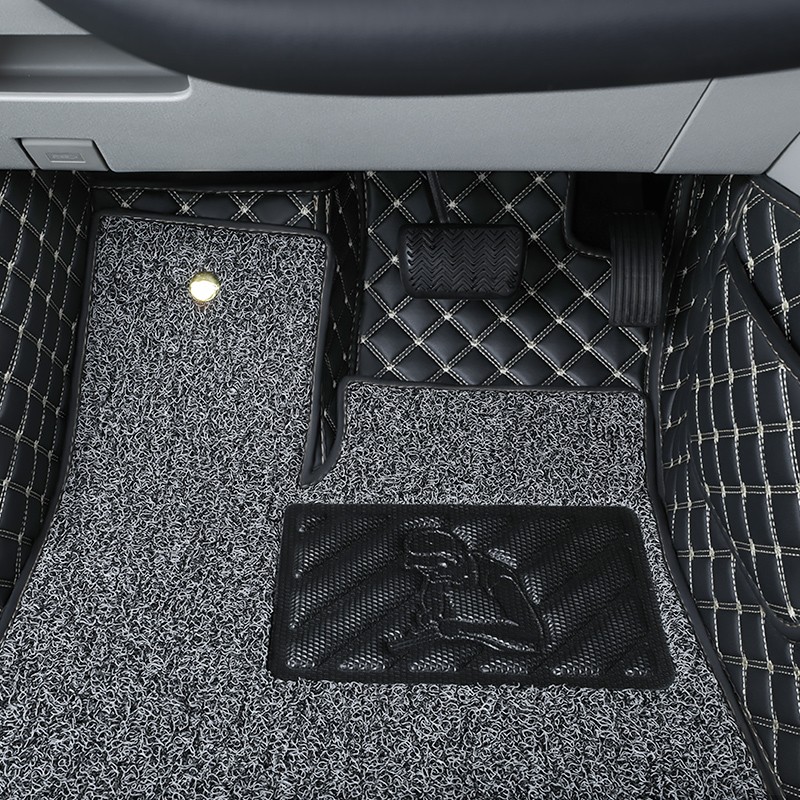 适用比亚迪d1脚垫全包围专车专用滴滴汽车丝圈全包防水全车新能源