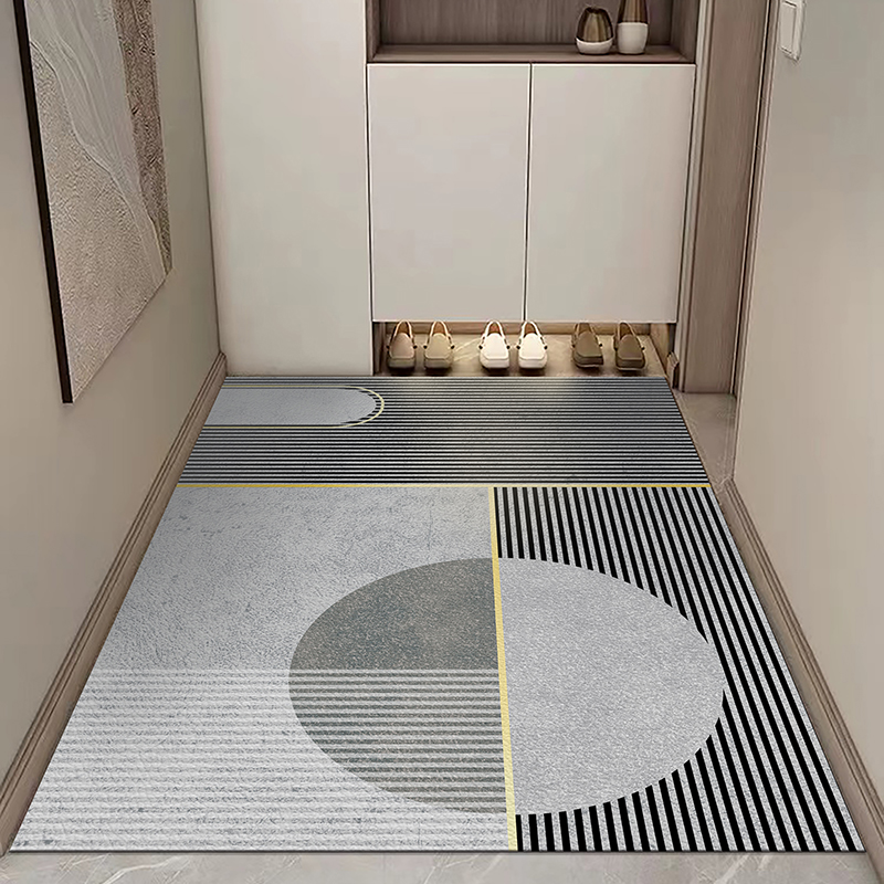 入户门皮革地垫大门门口脚踏垫家用进门门垫pvc玄关地毯可擦免洗