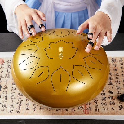 空灵鼓儿童初学成人专业级空明鼓乐器钢舌鼓6寸12寸14寸13音15音