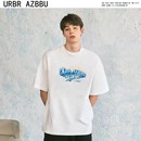 2025款 男女同款 URBRAZBBU官方正品 夏季 潮牌纯棉T恤 退换补运费